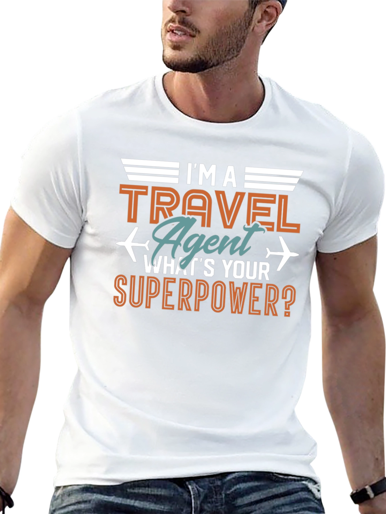 Travel Agent Superpower T-Shirt - Aviation Humor
