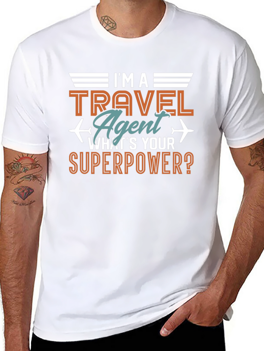 Travel Agent Superpower T-Shirt - Aviation Humor
