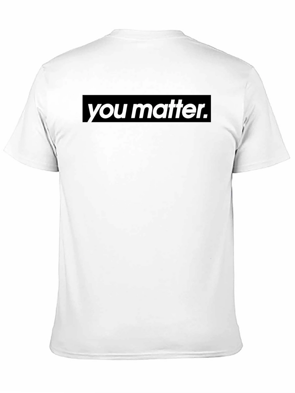 You Matter Black Graphic Tee