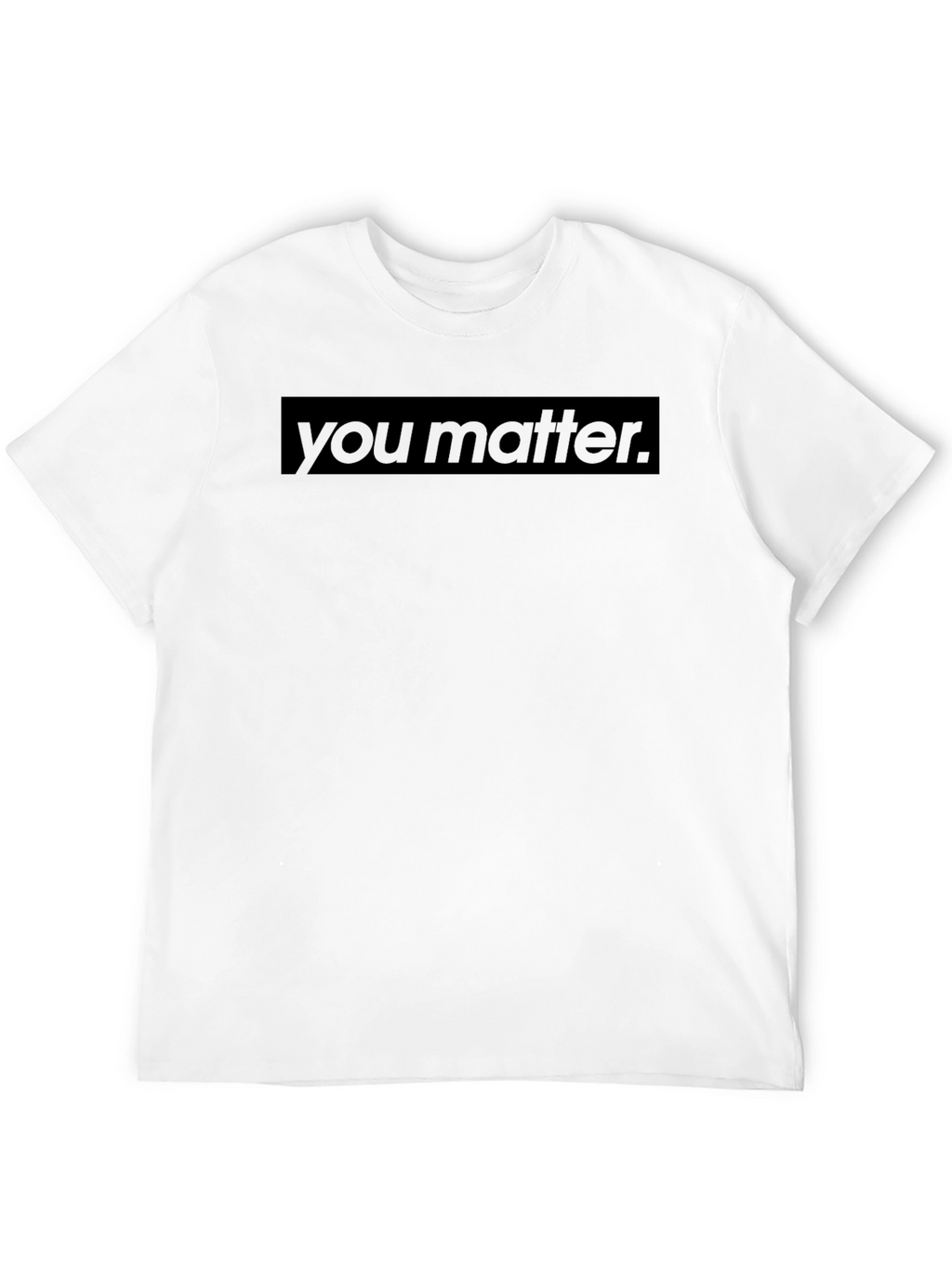You Matter Black Graphic Tee