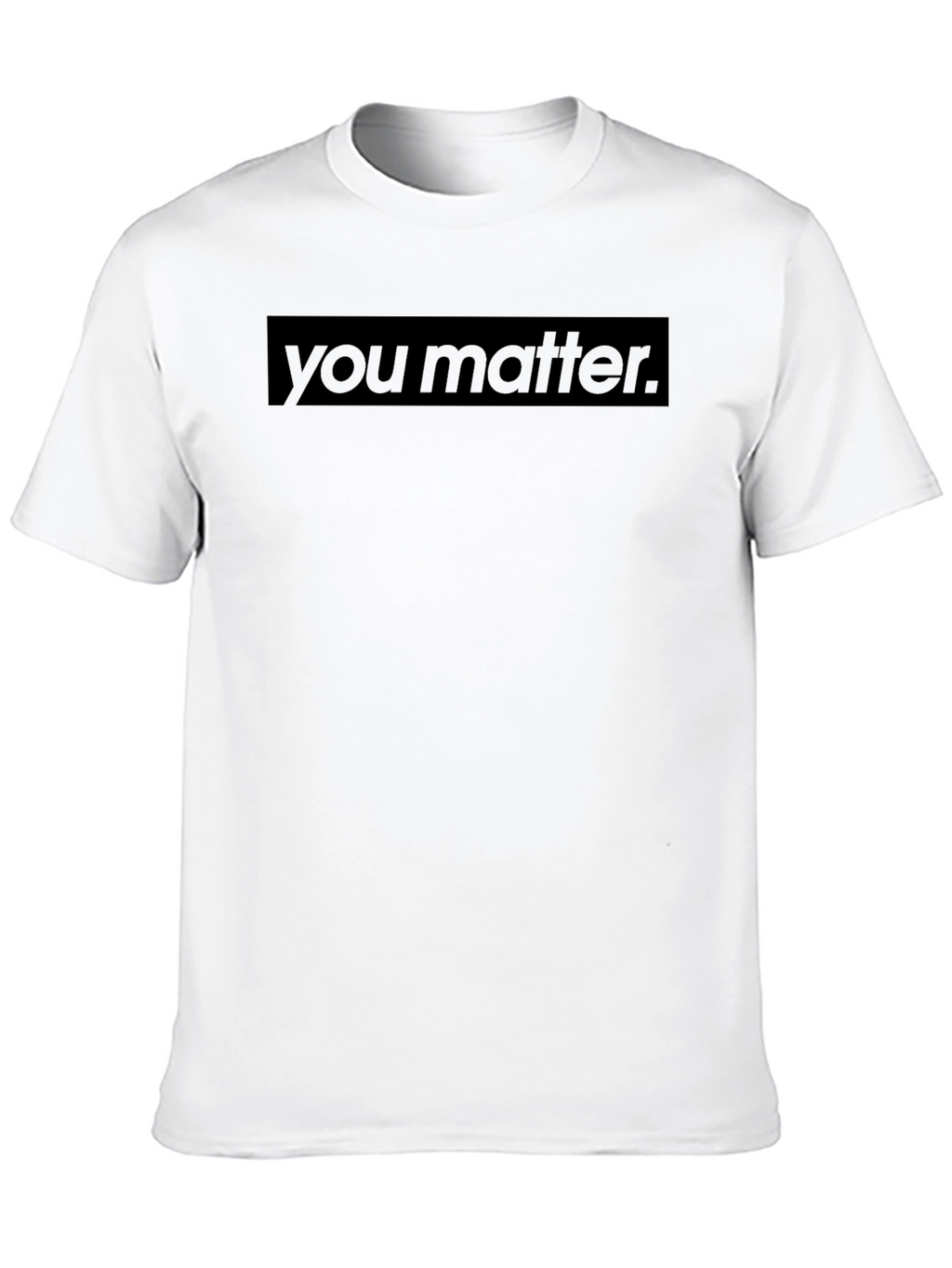 You Matter Black Graphic Tee