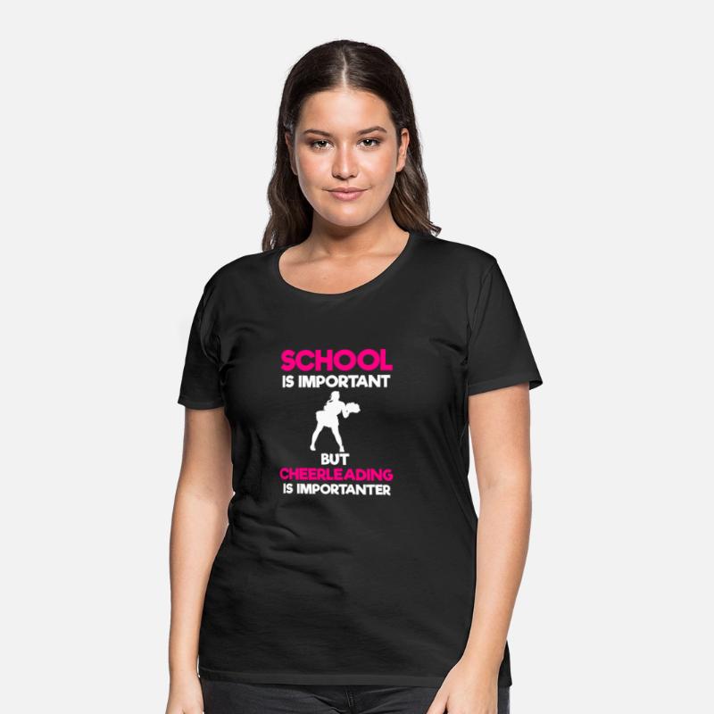 School Is Important But Cheerleading