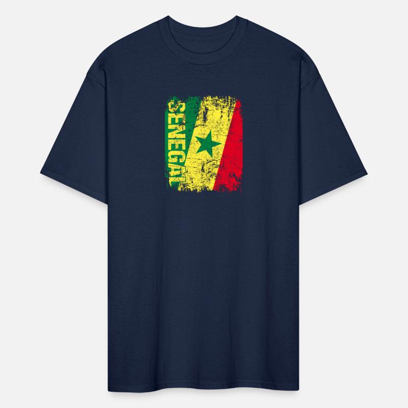 Senegal Flag Distressed Senegal