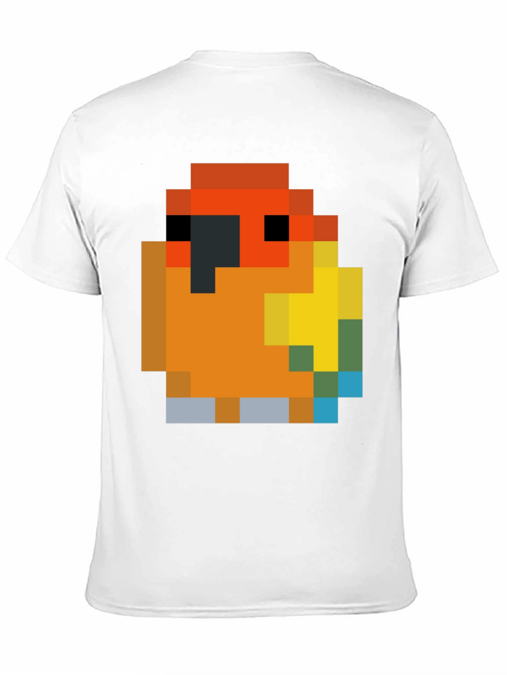 Pixel Parrot T-Shirt - Retro Gaming Style