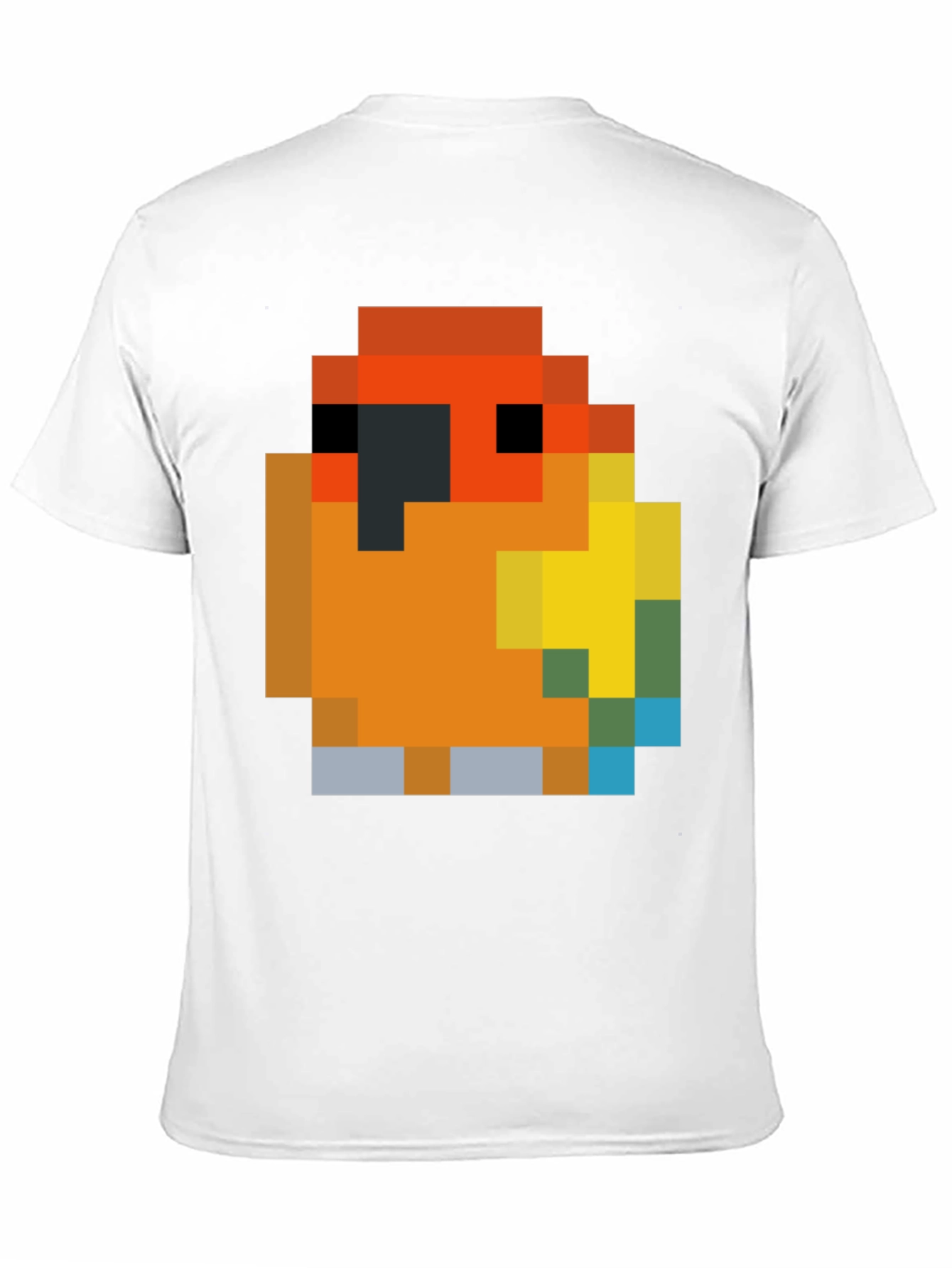 Pixel Parrot T-Shirt - Retro Gaming Style