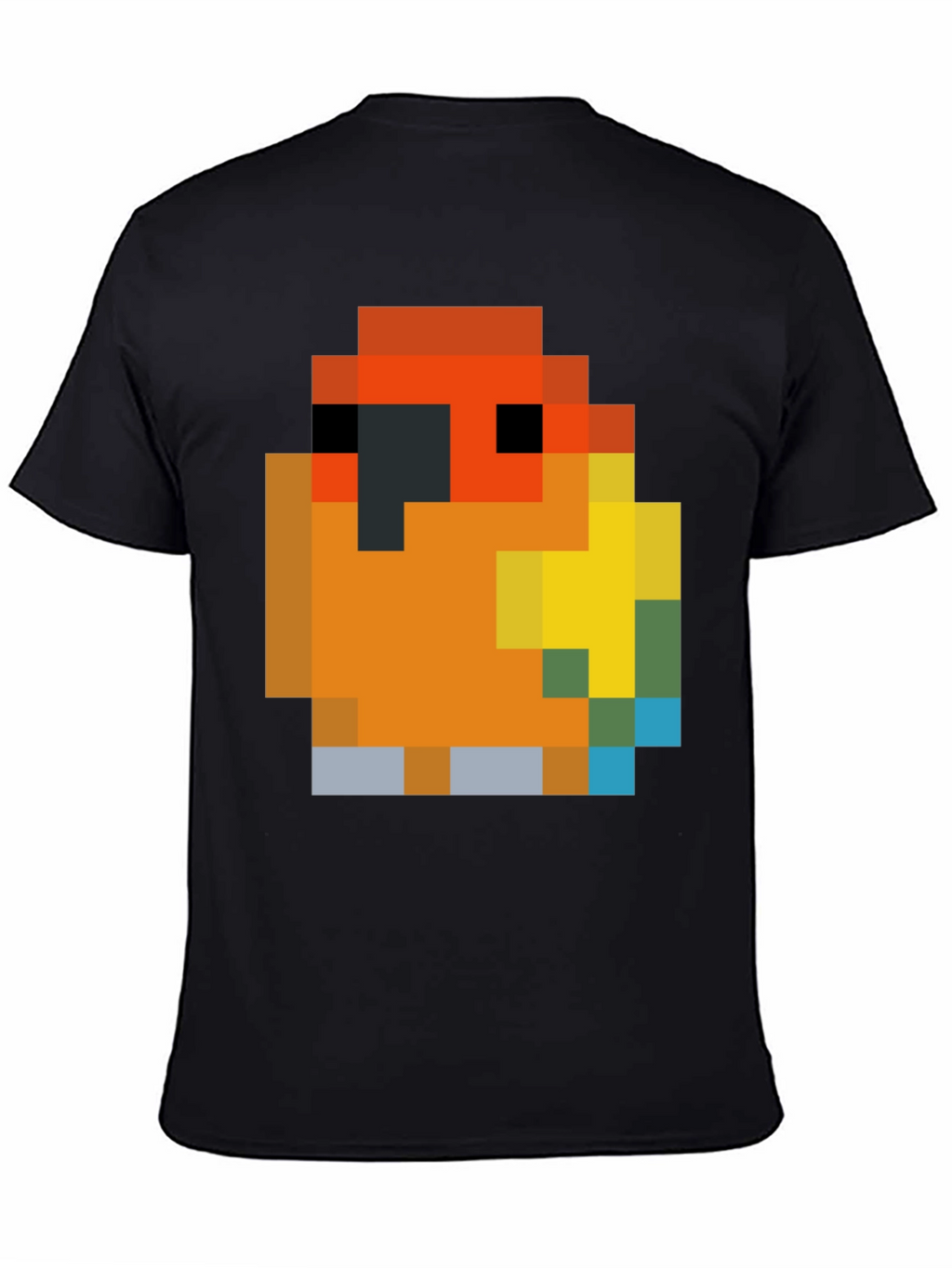 Pixel Parrot T-Shirt - Retro Gaming Style