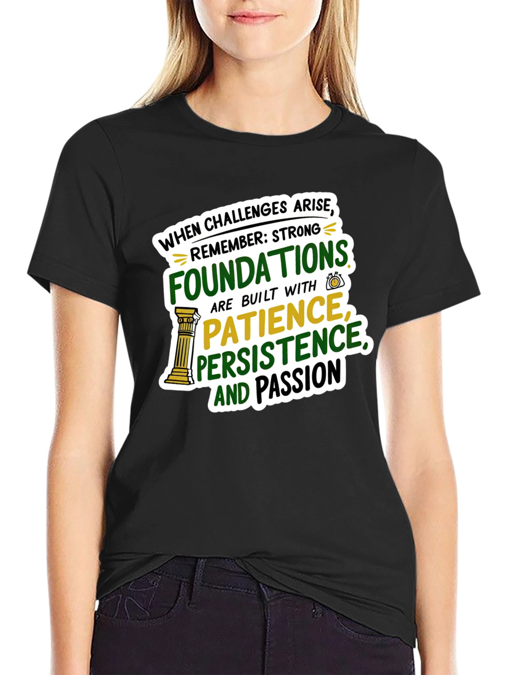 Strong Foundations Graphic T-Shirt