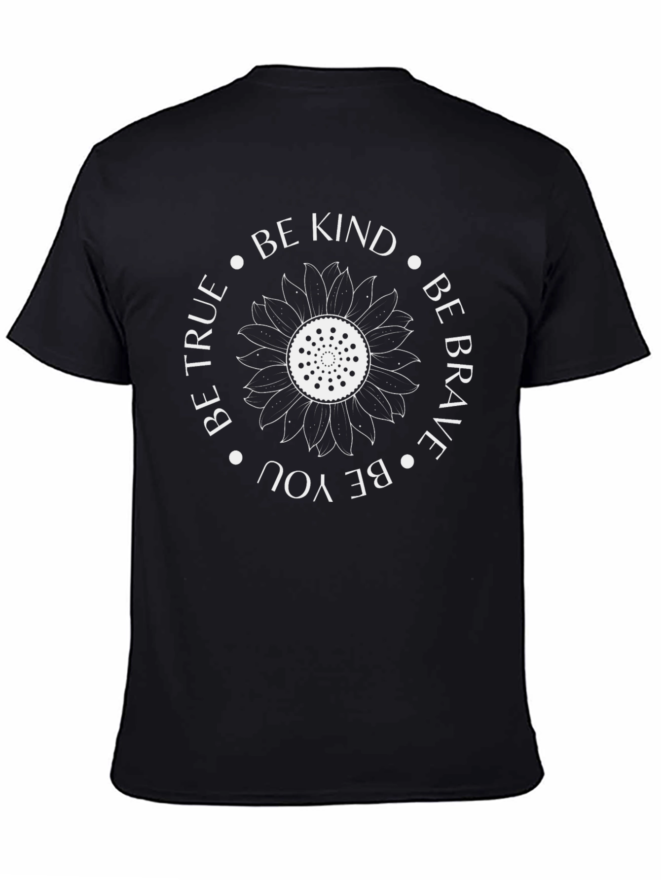 Be Kind Sunflower Graphic T-Shirt - Soft Cotton Blend