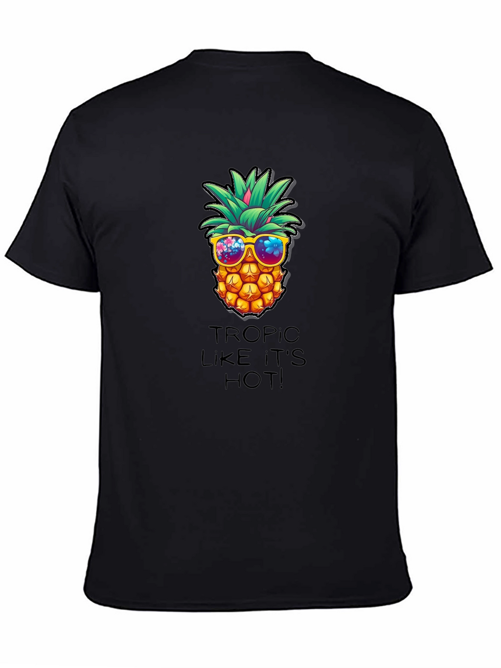 Tropic Like Its Hot Pineapple Graphic Tee