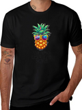 Tropic Like Its Hot Pineapple Graphic Tee