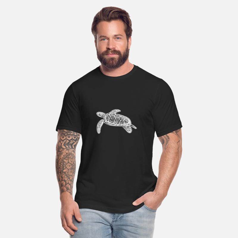 Small Swimming Sea Turtle
