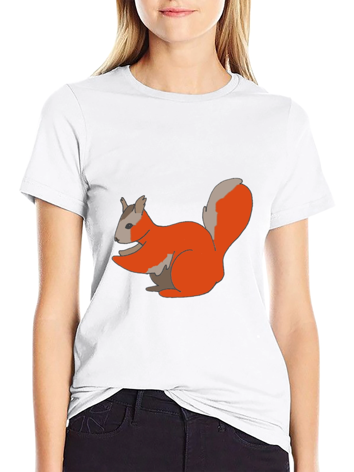 Squirrel Graphic Tee - Casual Comfort