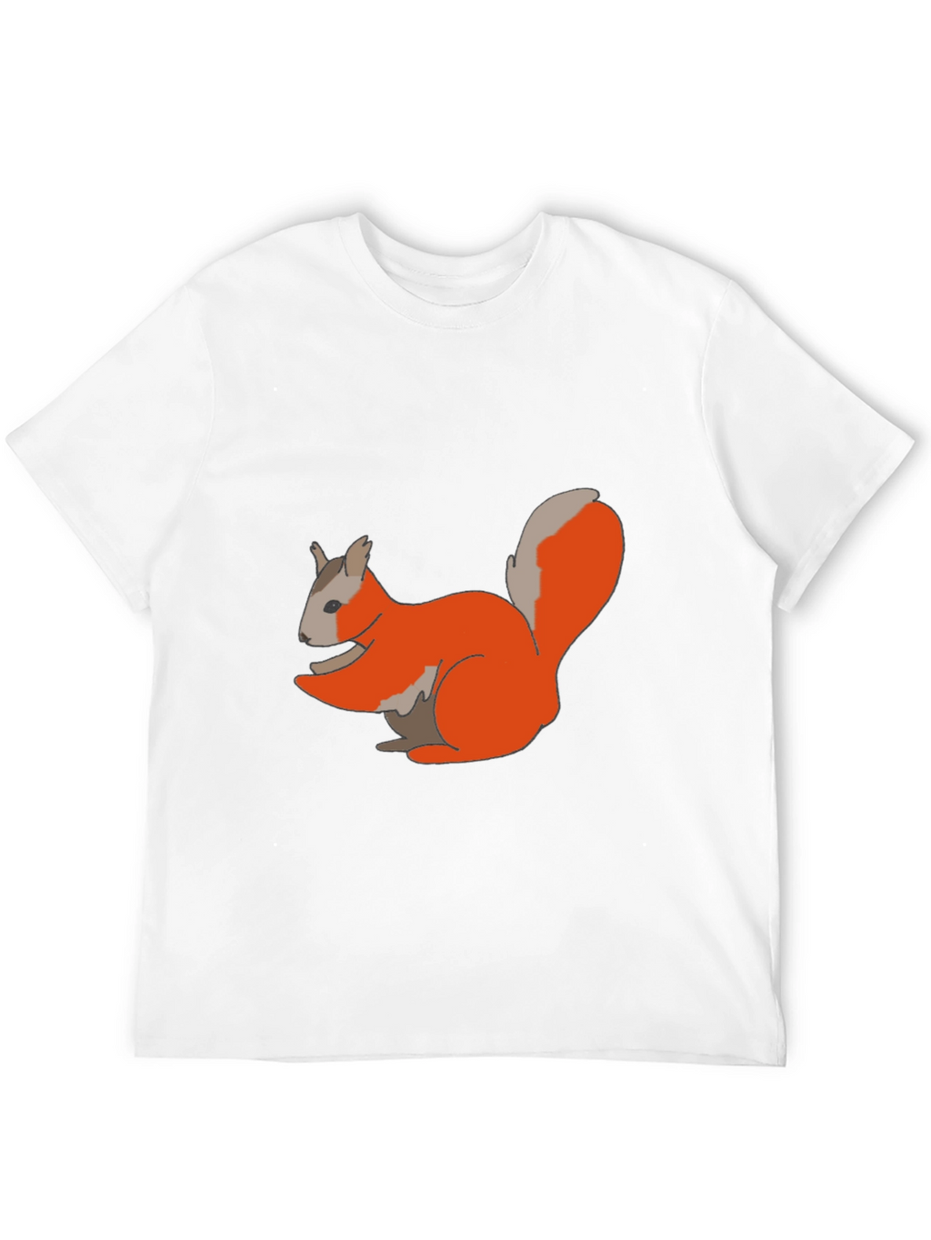 Squirrel Graphic Tee - Casual Comfort