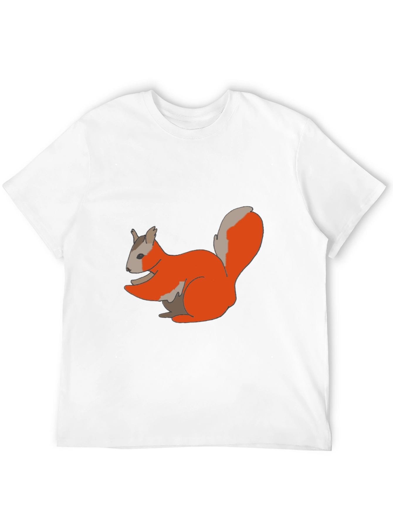 Squirrel Graphic Tee - Casual Comfort