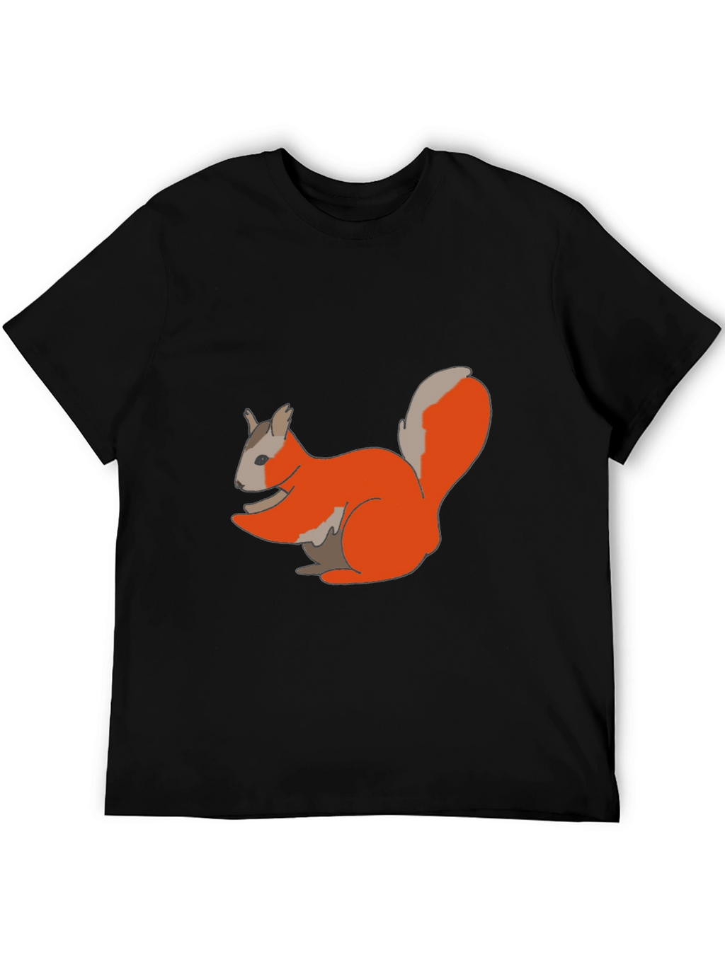 Squirrel Graphic Tee - Casual Comfort