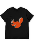 Squirrel Graphic Tee - Casual Comfort