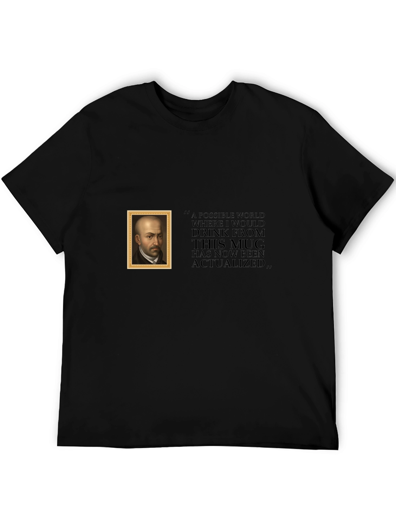 Humorous Philosopher T-Shirt: Actualized Mug World