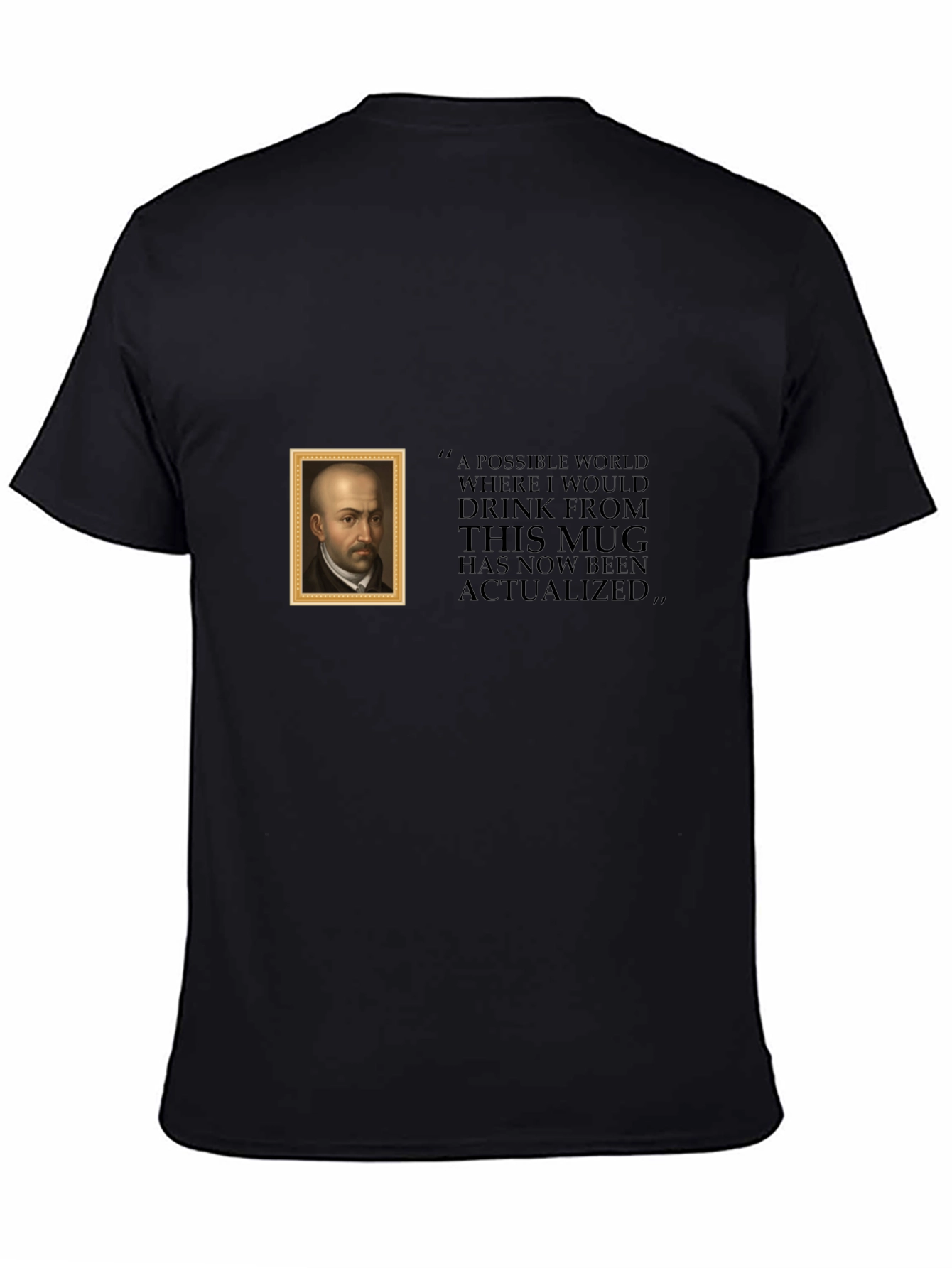Humorous Philosopher T-Shirt: Actualized Mug World