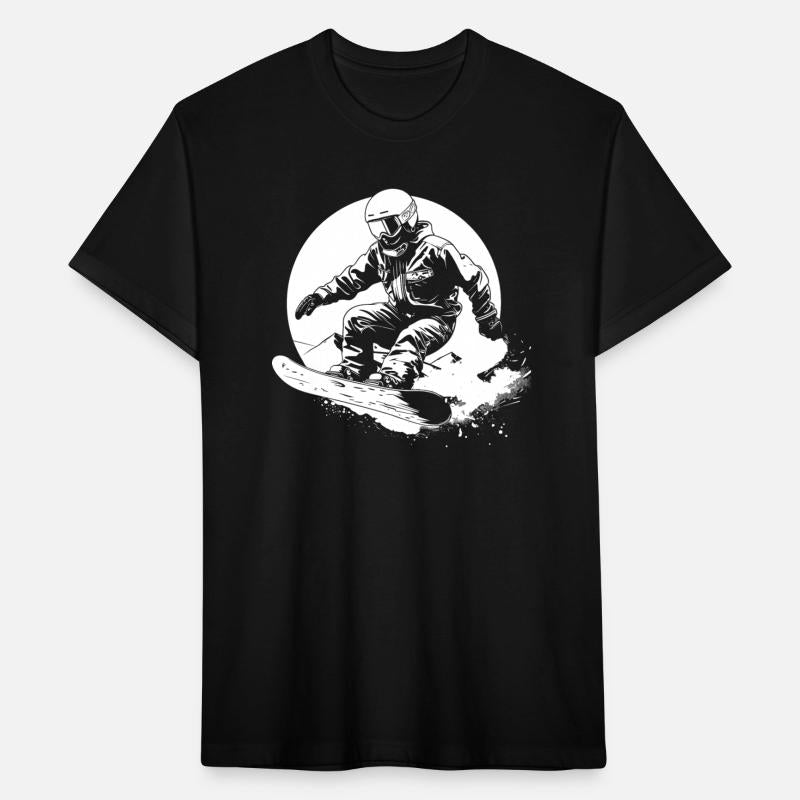 Snowboarder Drawing