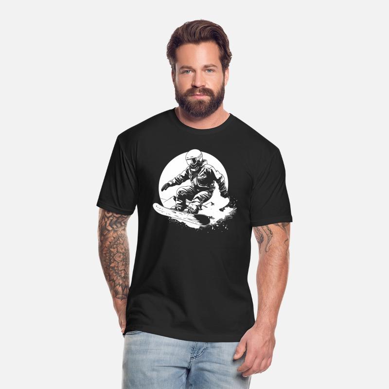 Snowboarder Drawing