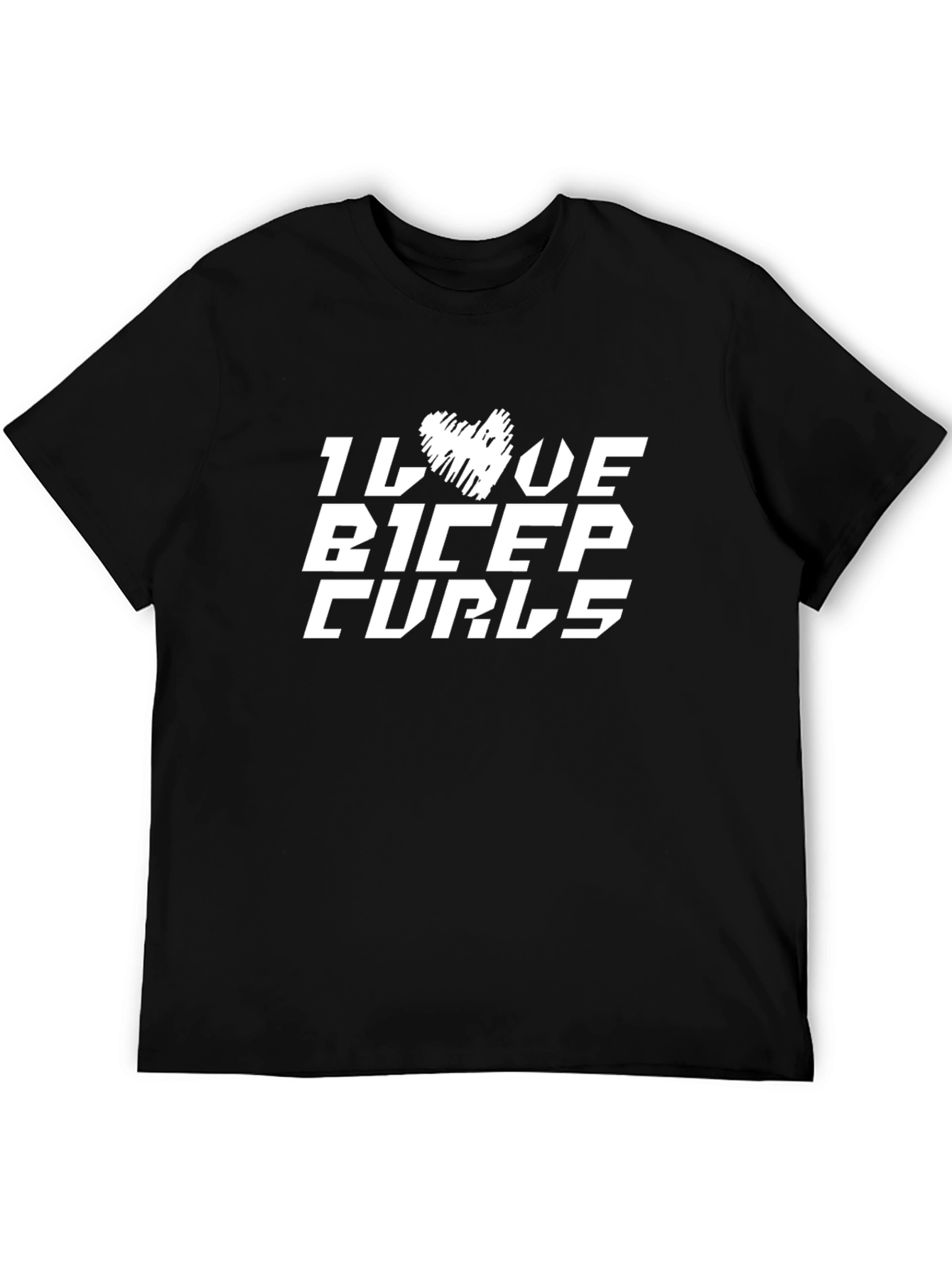 I Love Bicep Curls T-Shirt - Fitness Apparel