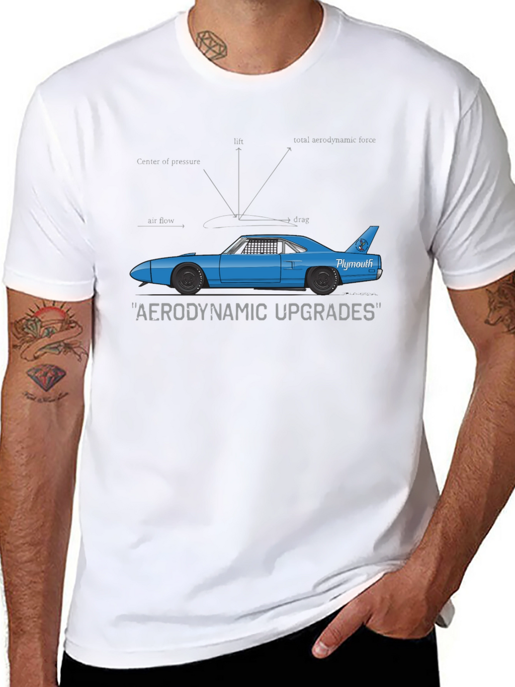 Aerodynamic Upgrades T-Shirt - Car Enthusiast Tee