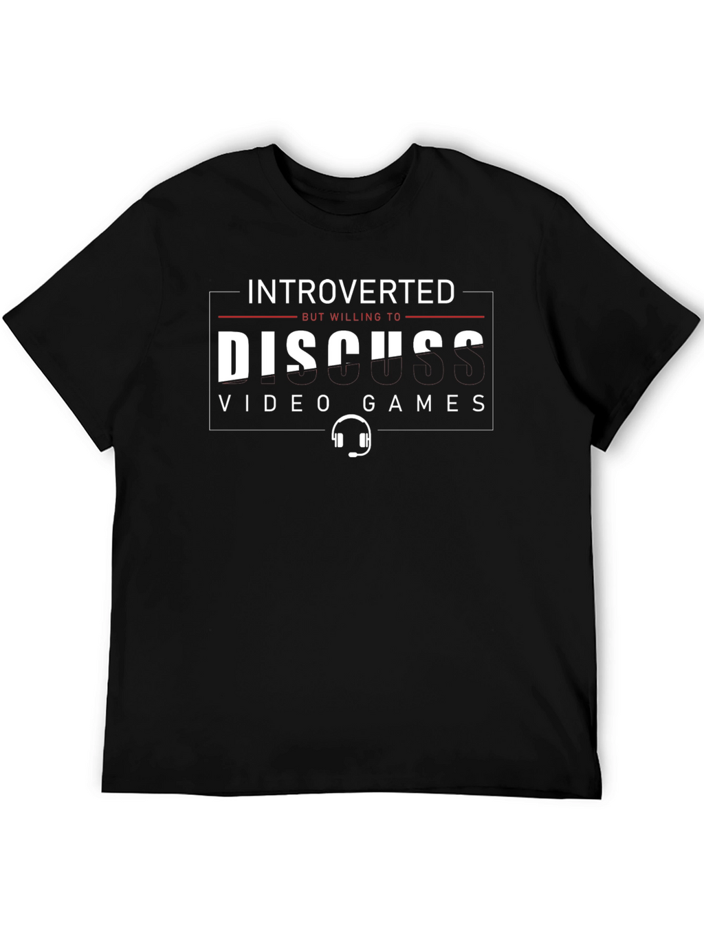 Introverted Video Games T-Shirt - Gamer Tee