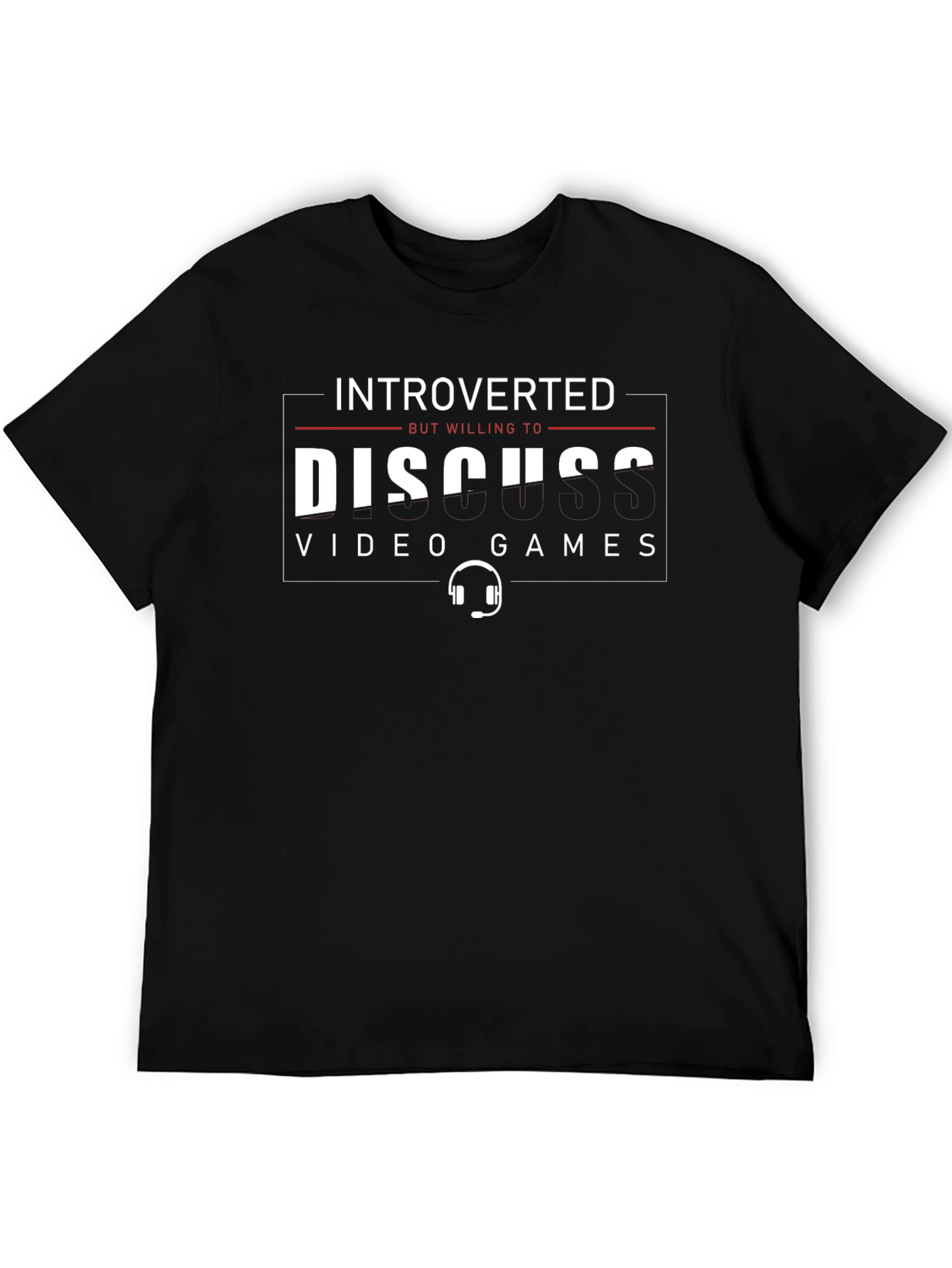 Introverted Video Games T-Shirt - Gamer Tee