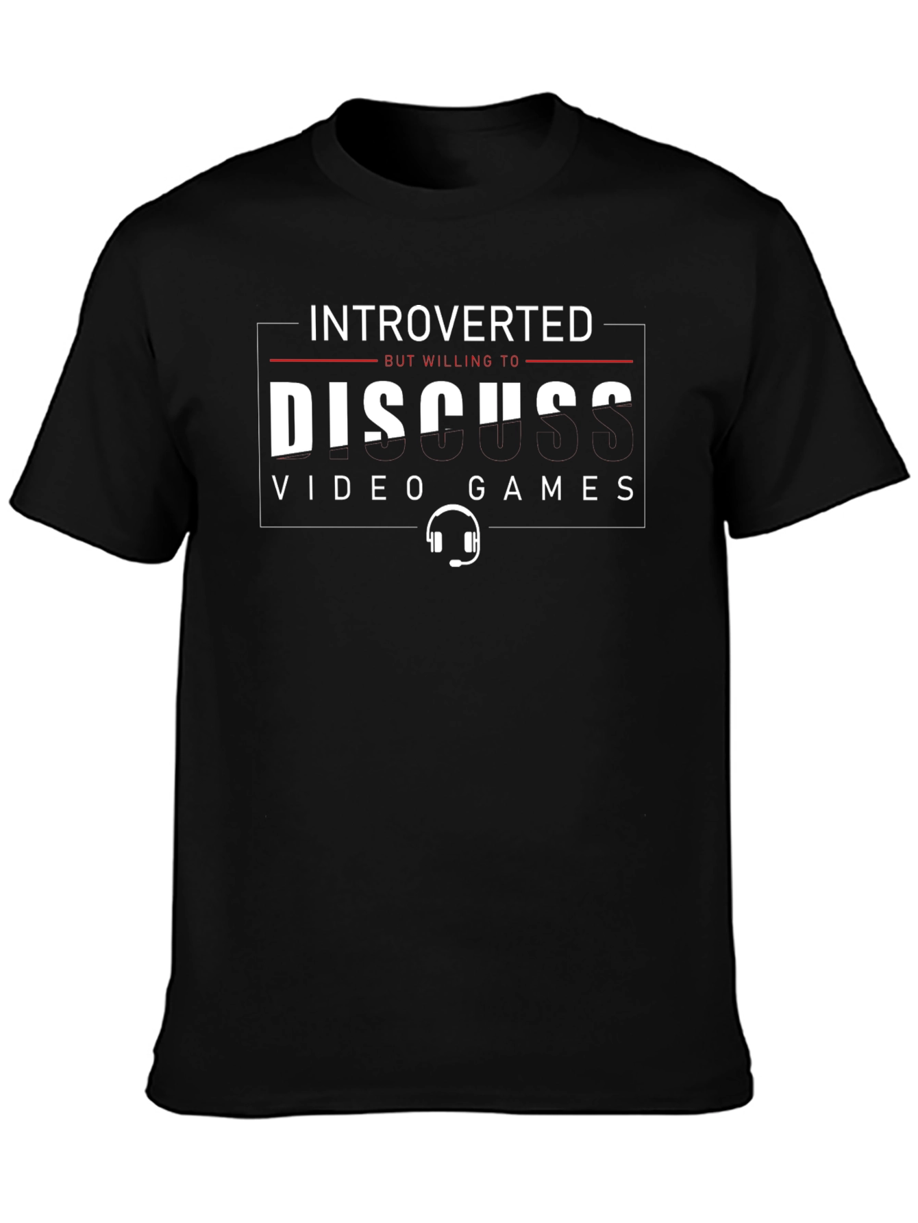 Introverted Video Games T-Shirt - Gamer Tee