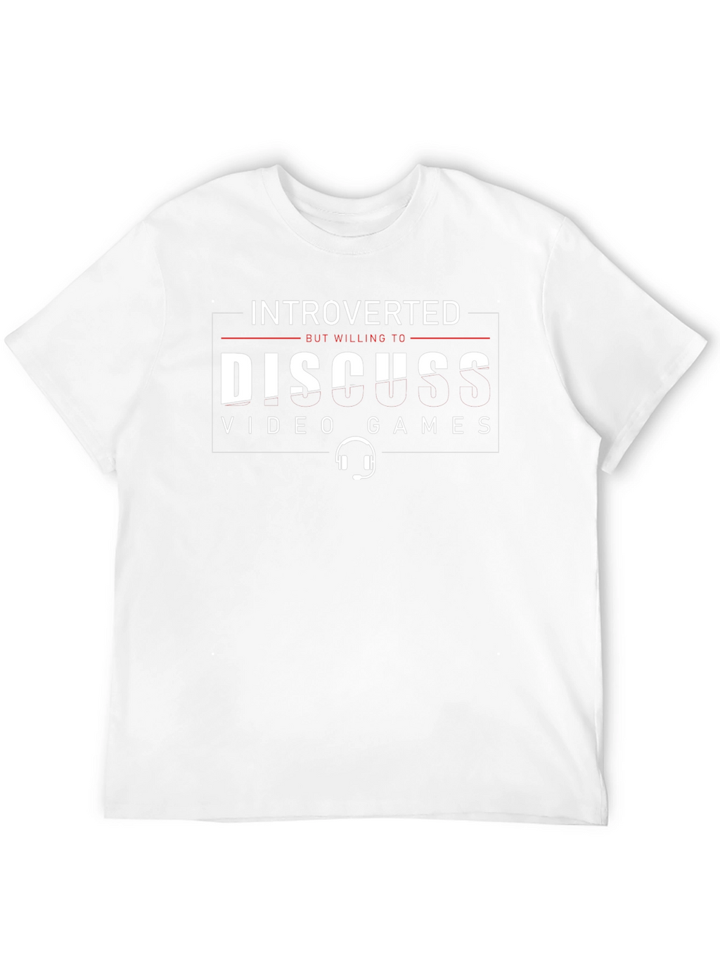 Introverted Video Games T-Shirt - Gamer Tee