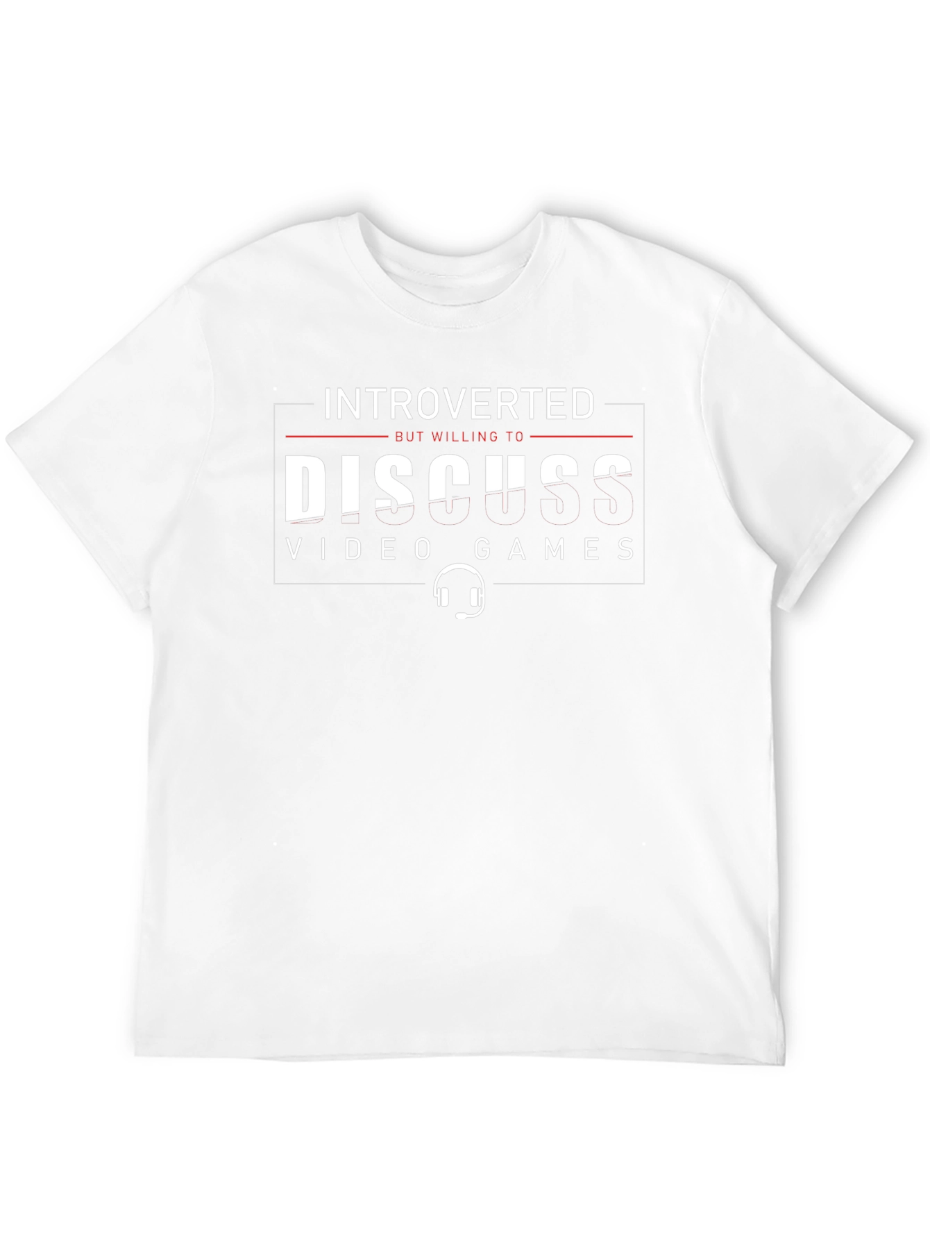 Introverted Video Games T-Shirt - Gamer Tee