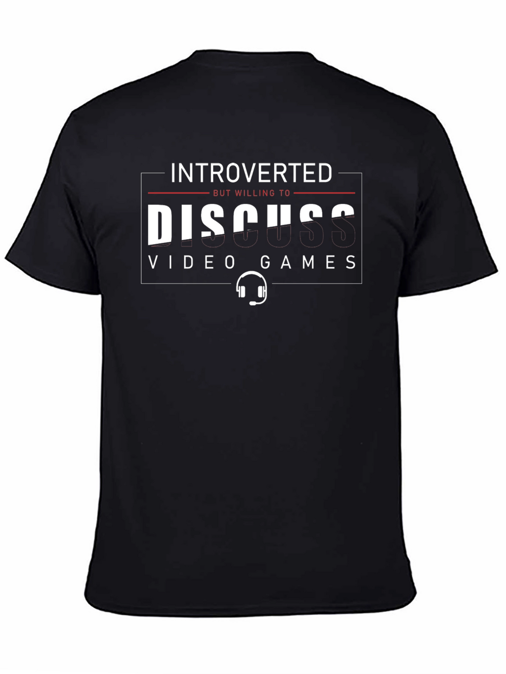 Introverted Video Games T-Shirt - Gamer Tee