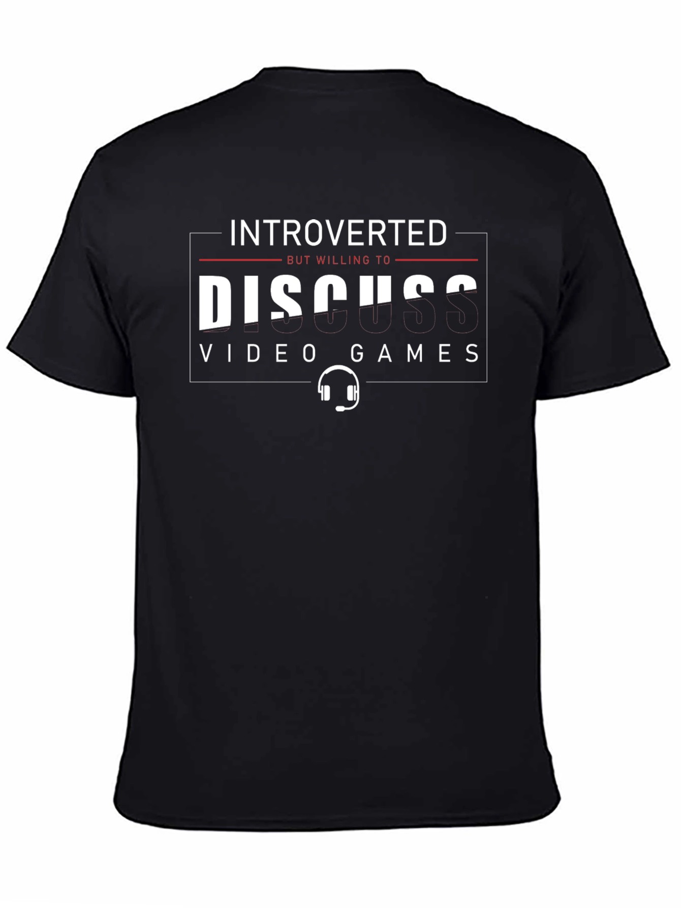 Introverted Video Games T-Shirt - Gamer Tee