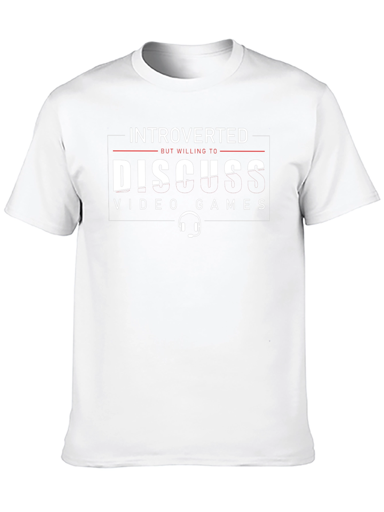 Introverted Video Games T-Shirt - Gamer Tee