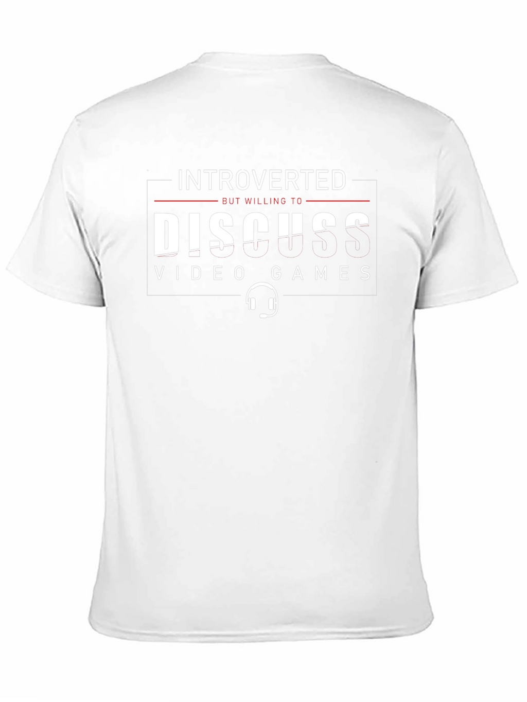 Introverted Video Games T-Shirt - Gamer Tee