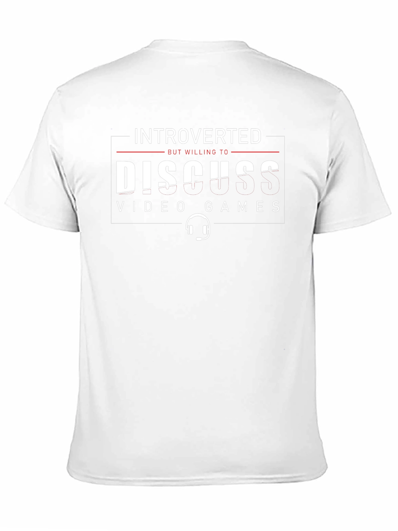 Introverted Video Games T-Shirt - Gamer Tee