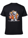 Panda DJ Graphic T-Shirt - Cool Animal Tee