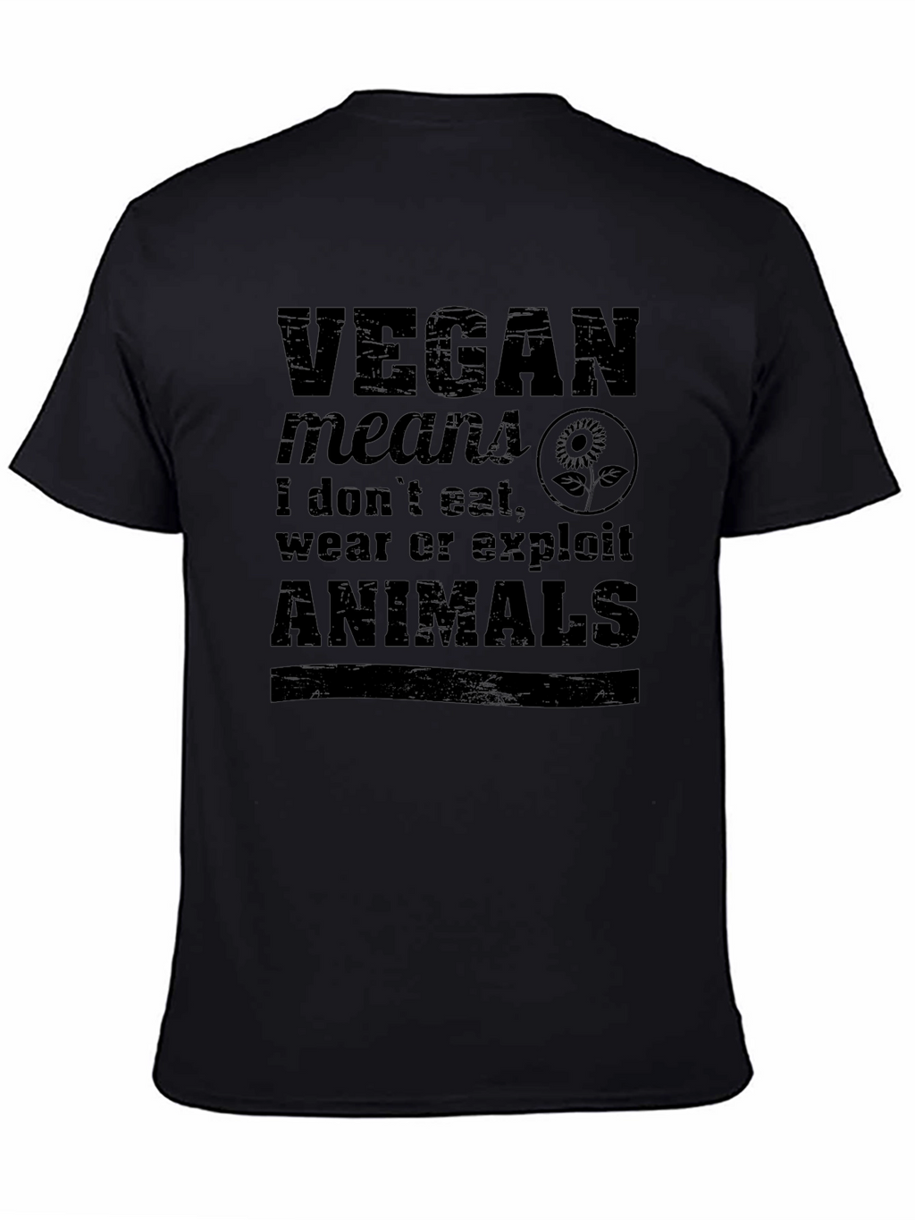 Vegan Statement Graphic T-Shirt