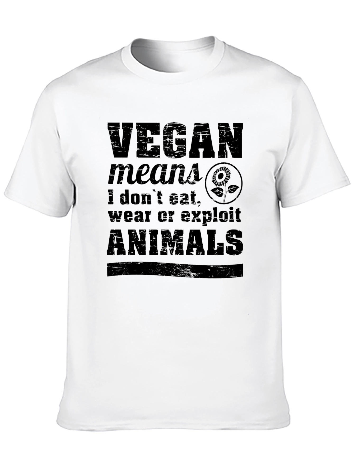 Vegan Statement Graphic T-Shirt