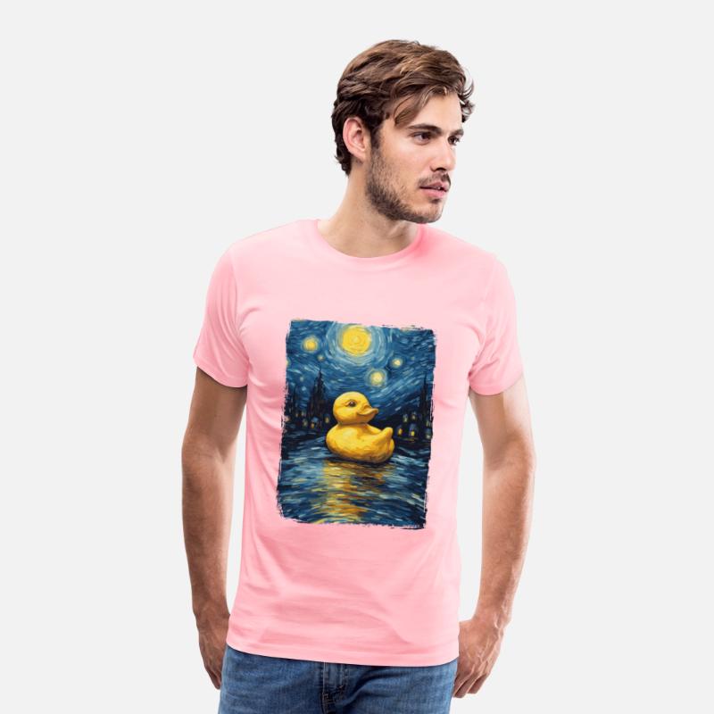 Starry Night Rubber Duck