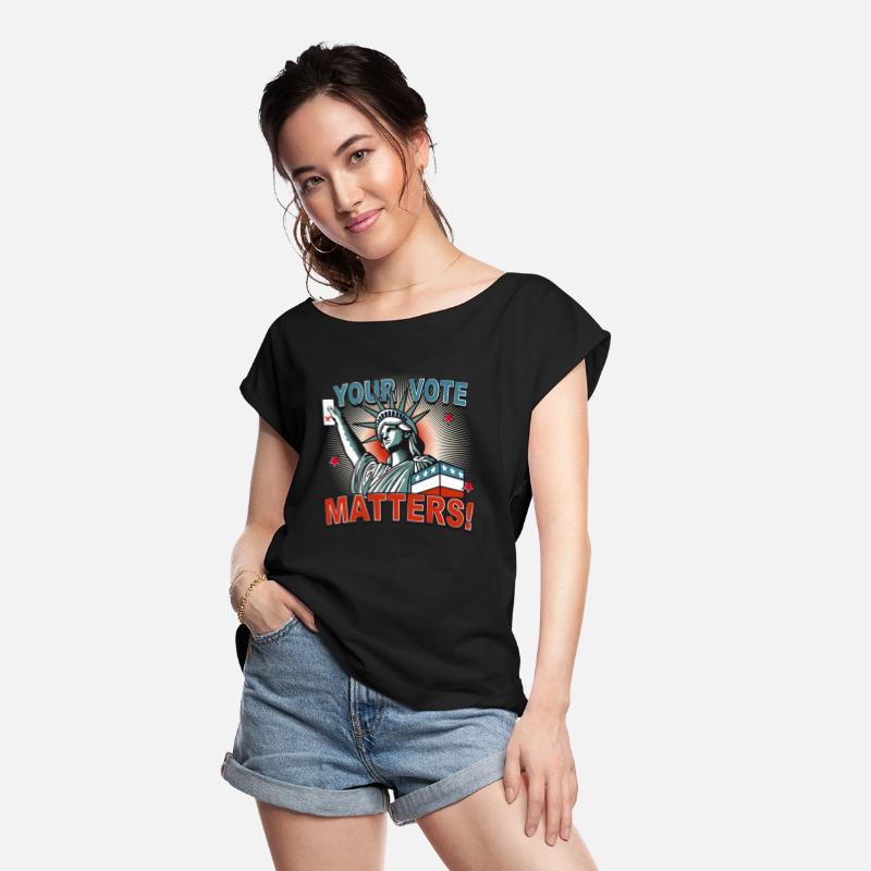Statue of Liberty & voting card -Your Vote Matters