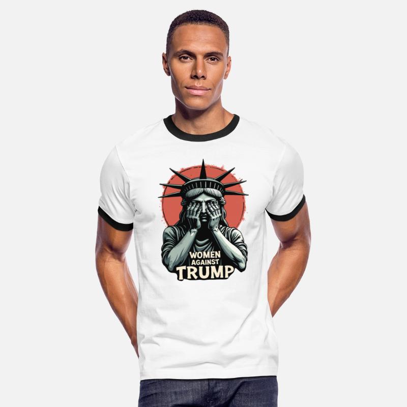 Statue of Liberty – Woman Against Trump