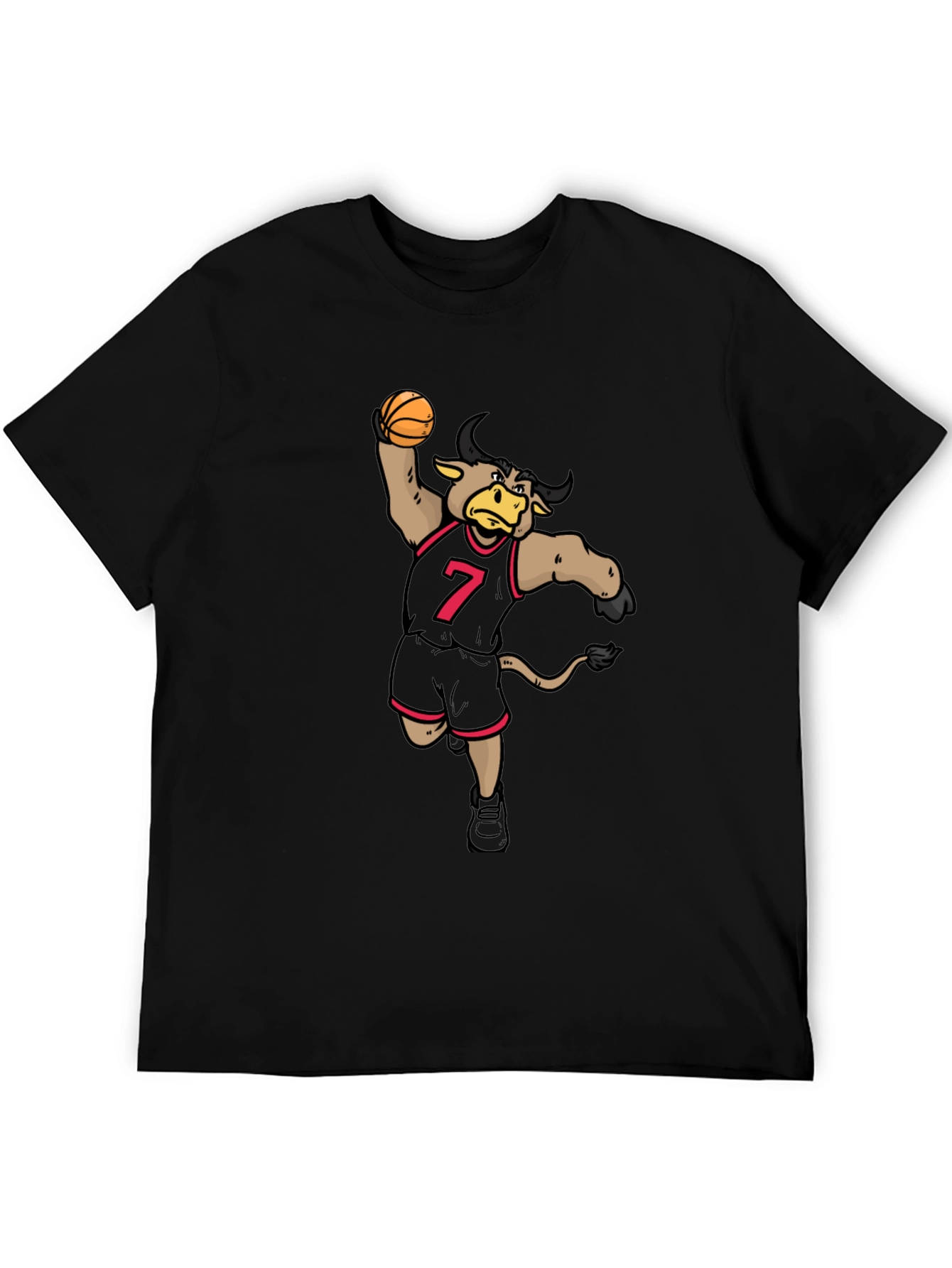 Bull Basketball Player T-Shirt