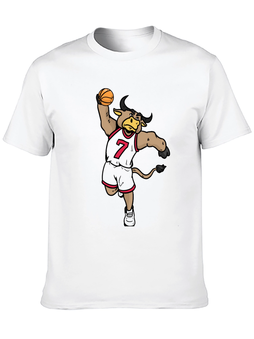 Bull Basketball Player T-Shirt