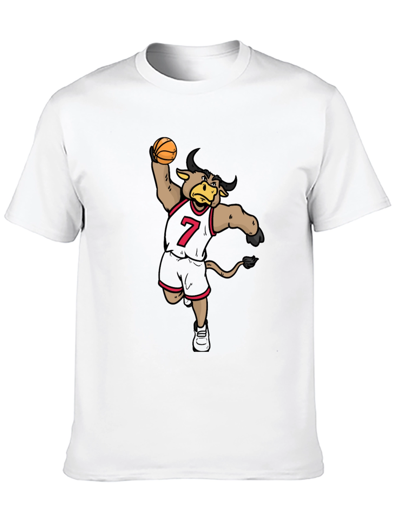 Bull Basketball Player T-Shirt