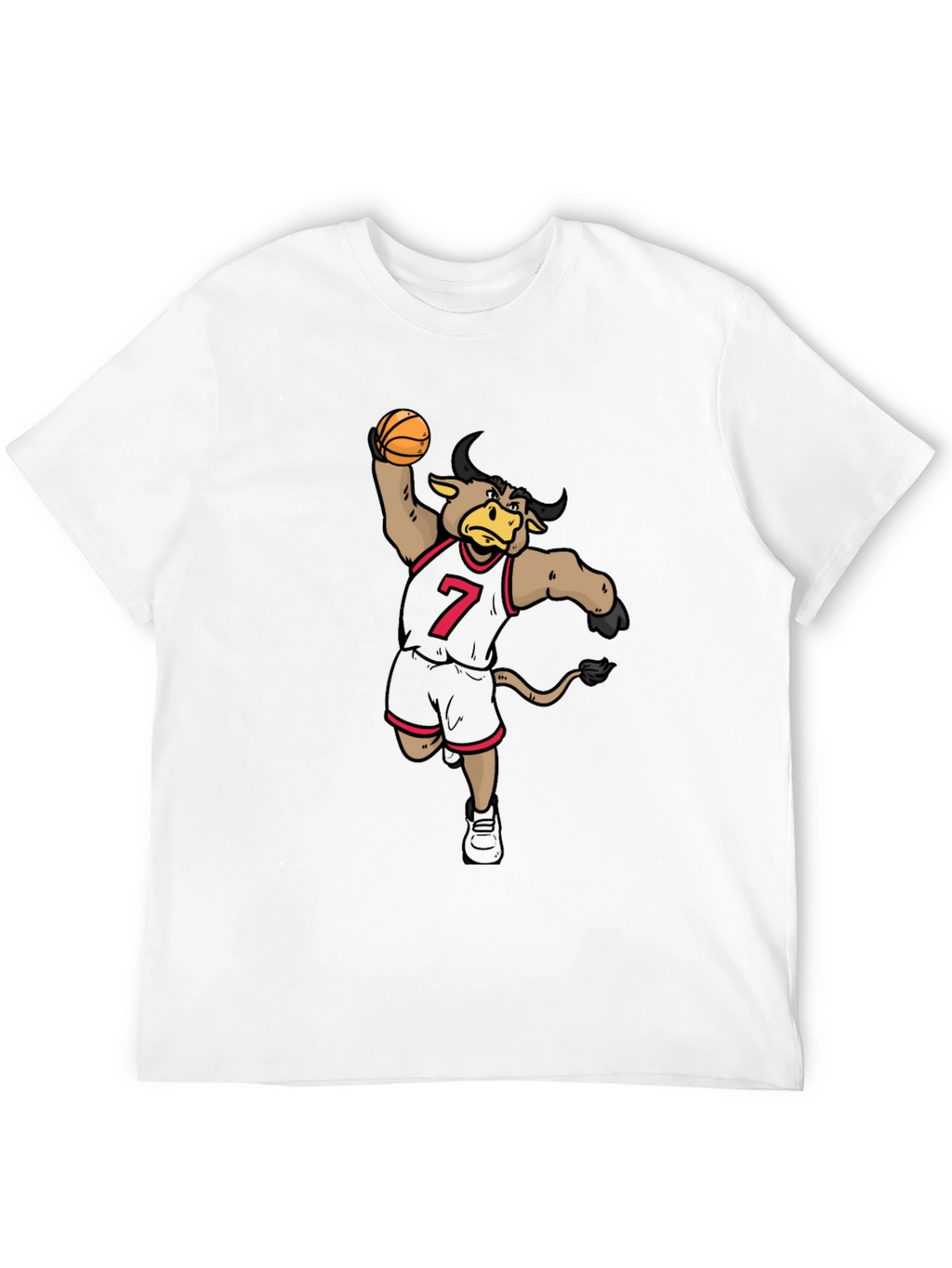 Bull Basketball Player T-Shirt