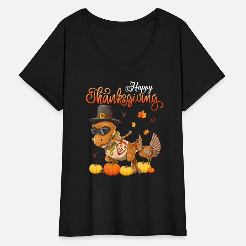 T-Rex Dabbing Dinosaur Rapper Hip Hop Thanksgiving