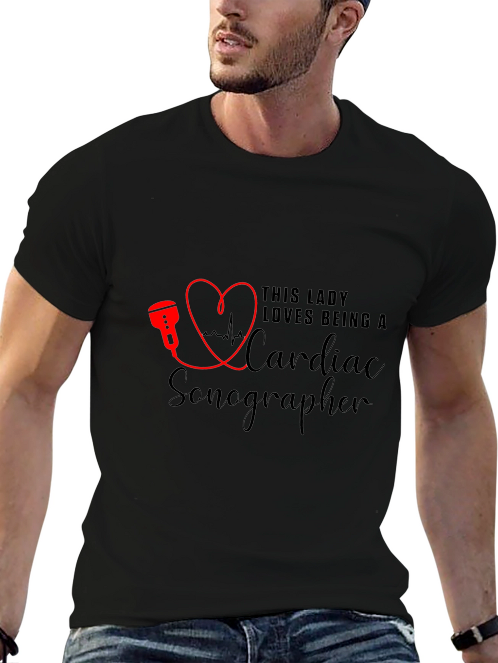Cardiac Sonographer Graphic Tee