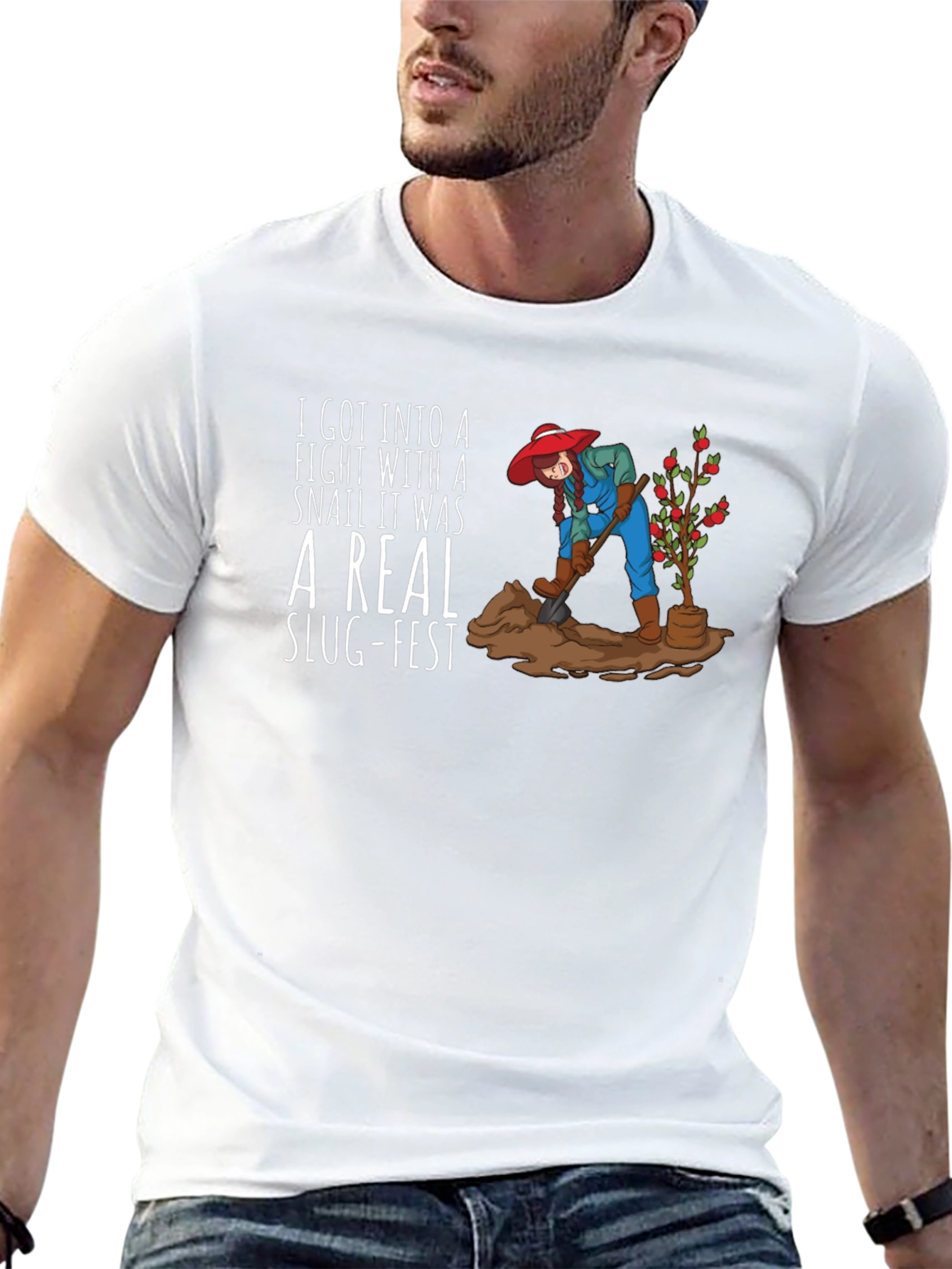 Funny Gardening T-Shirt - Slug Fest Tee