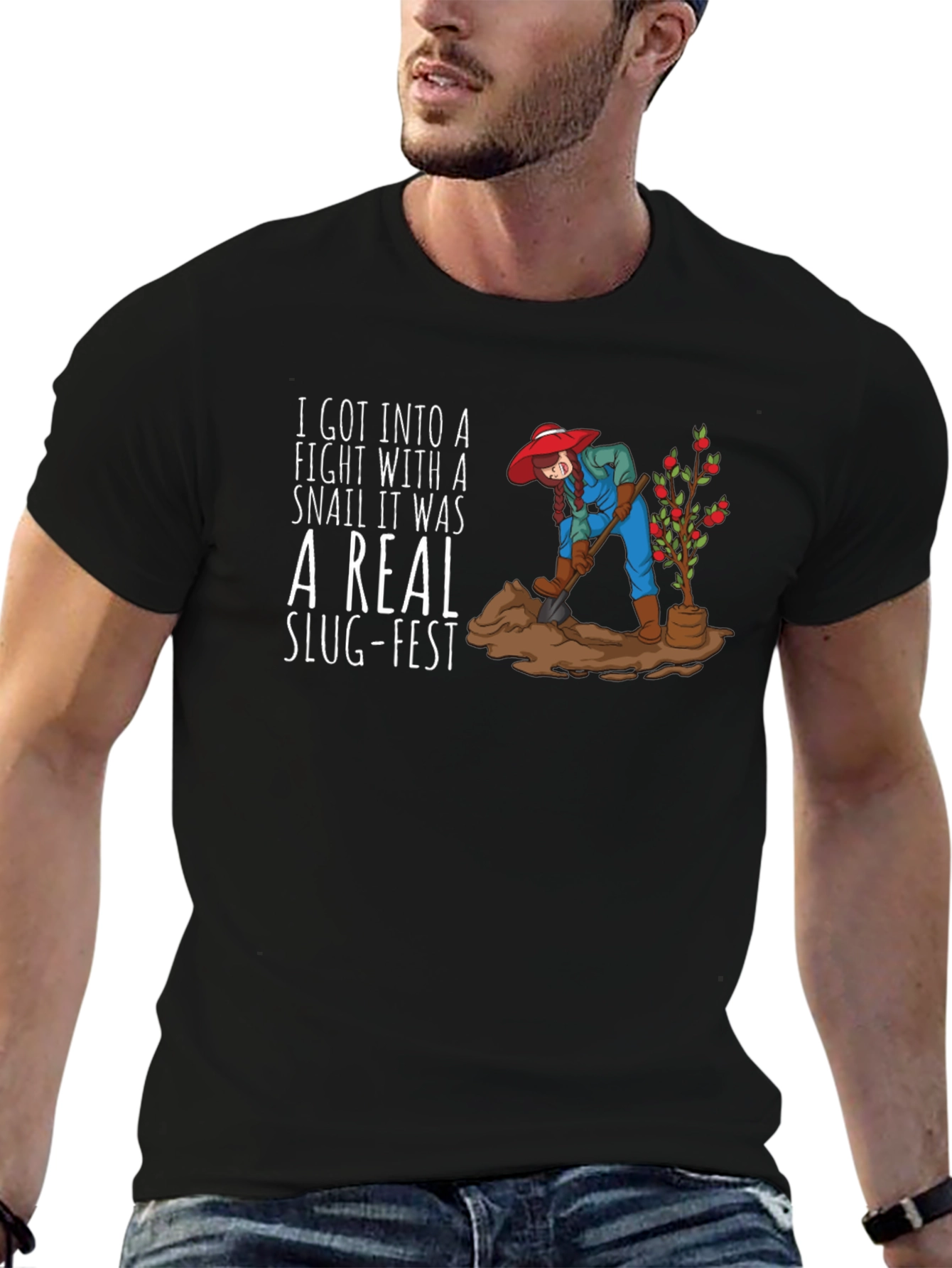 Funny Gardening T-Shirt - Slug Fest Tee